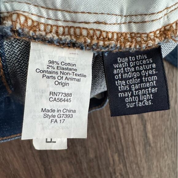 Madewell Cali Demi Boot Raw Hem Patchwork Jeans 26 - Picture 7 of 14